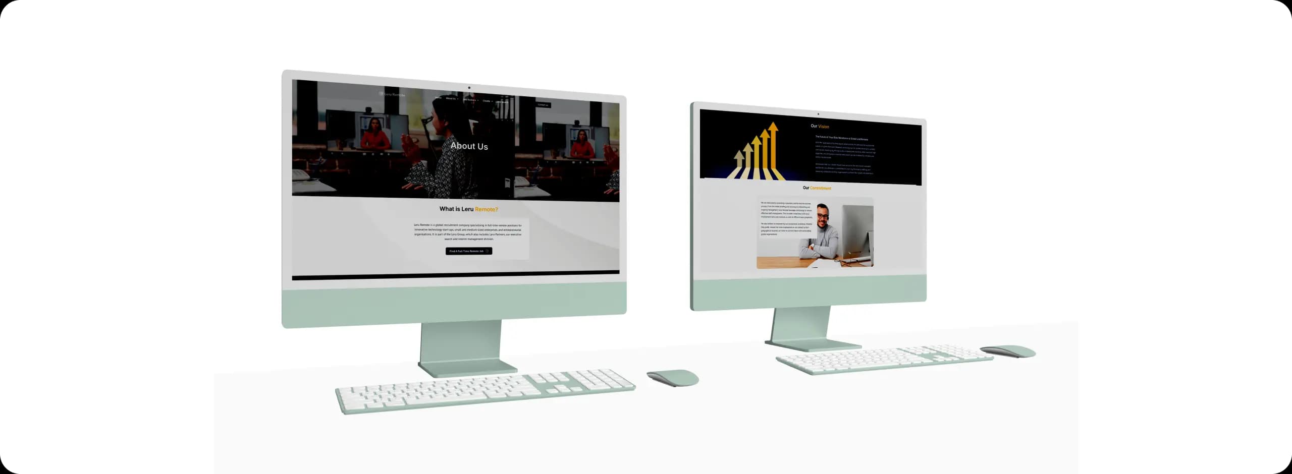 Leru Remote Services Page