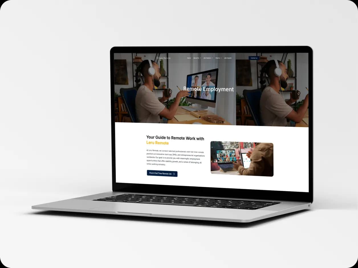 Leru Remote Services Page