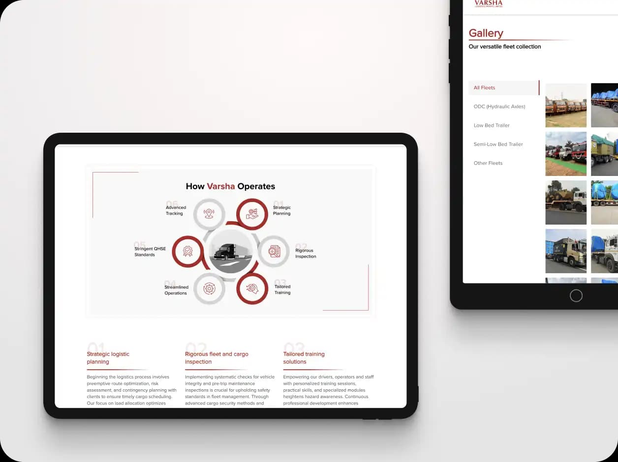 Varsha Logistics Form